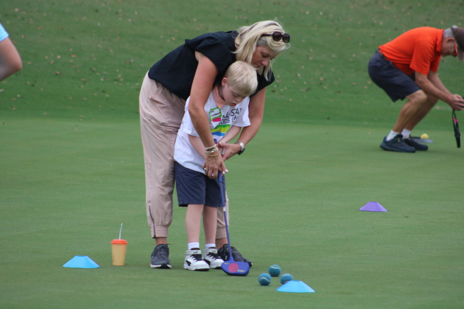 The clinic provided an opportunity to have fun for both participants and their families.